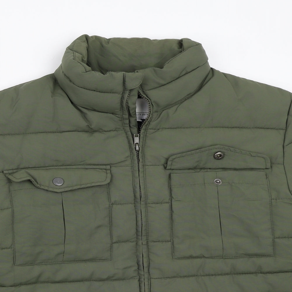 NEXT Mens Green   Jacket Coat Size M