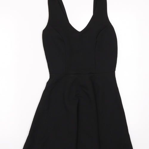 Topshop Womens Black   A-Line  Size 8