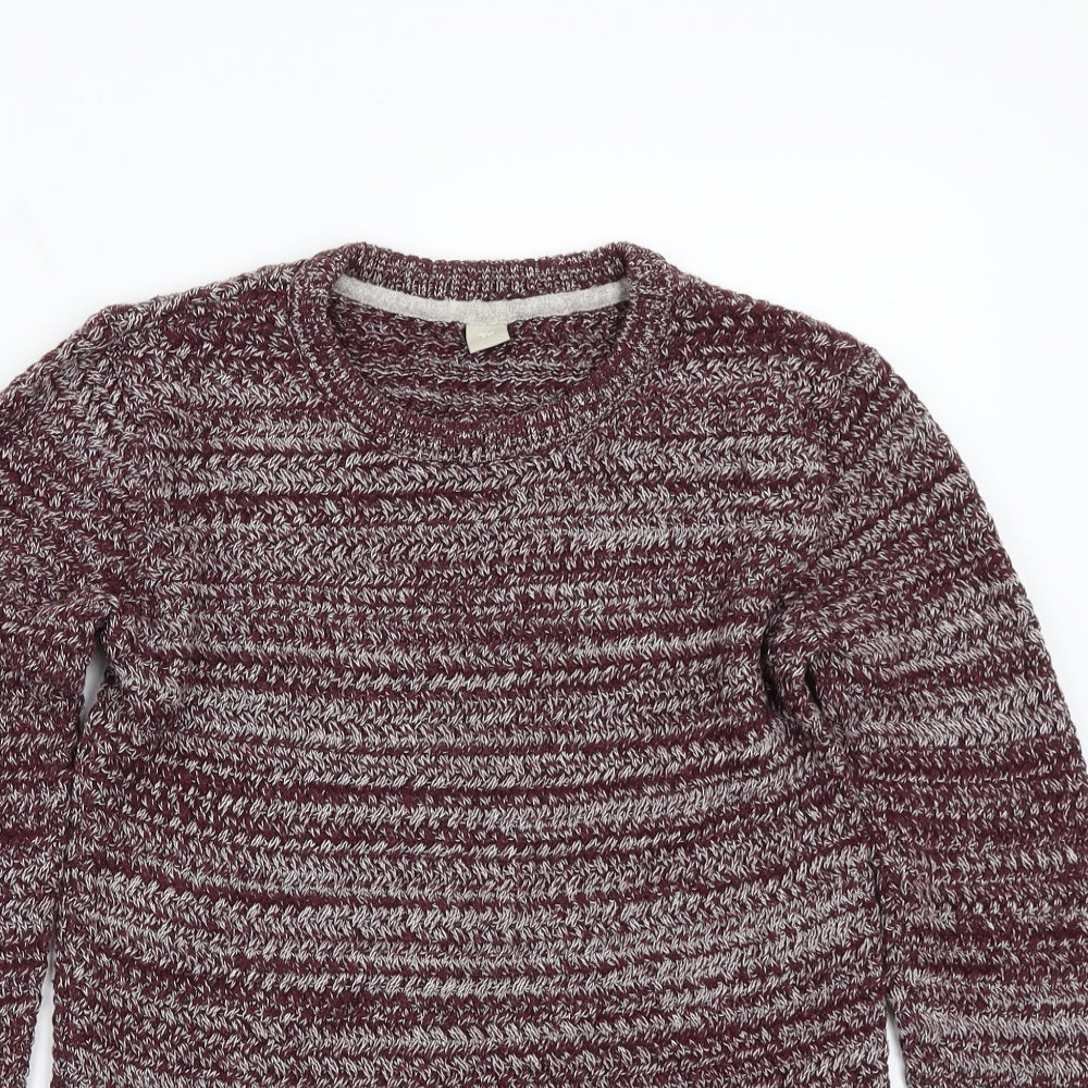 TU Boys Purple   Pullover Jumper Size 13 Years