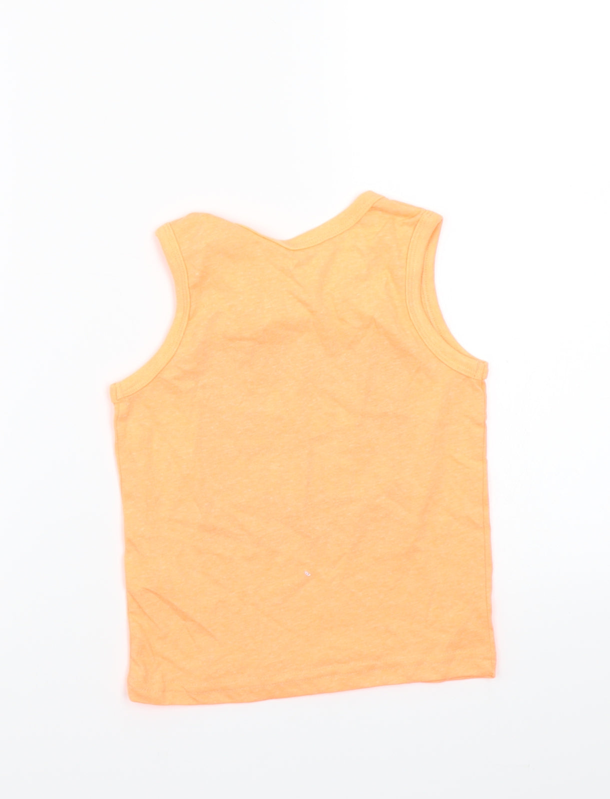 Primark Boys Orange   Basic T-Shirt Size 3-4 Years