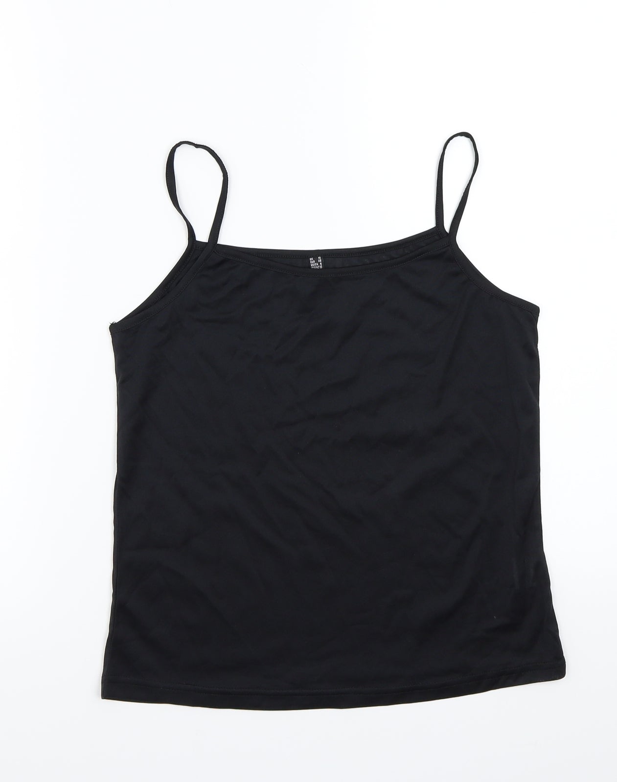 Preworn Womens Black   Basic Tank Size 10
