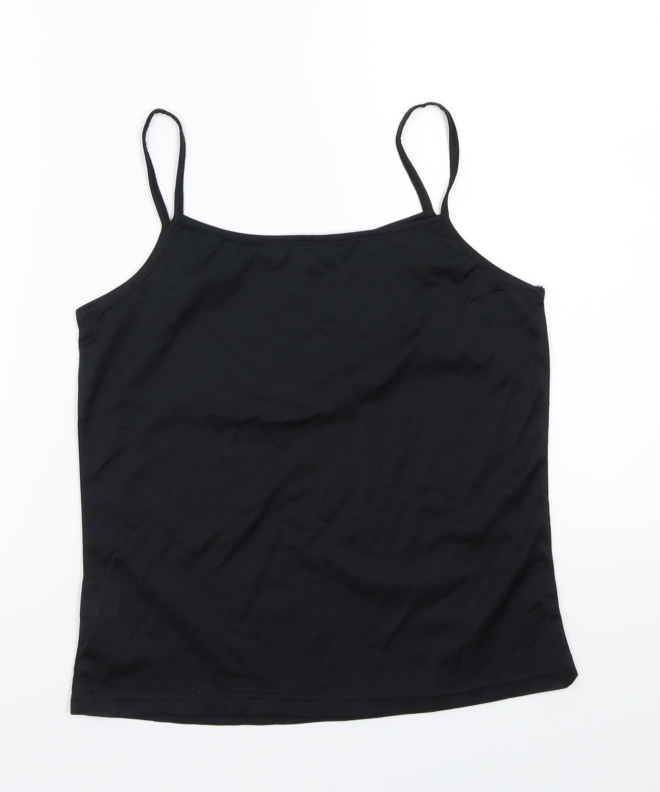 Preworn Womens Black   Basic Tank Size 10