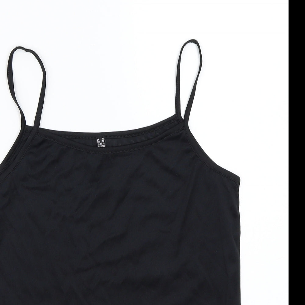 Preworn Womens Black   Basic Tank Size 10