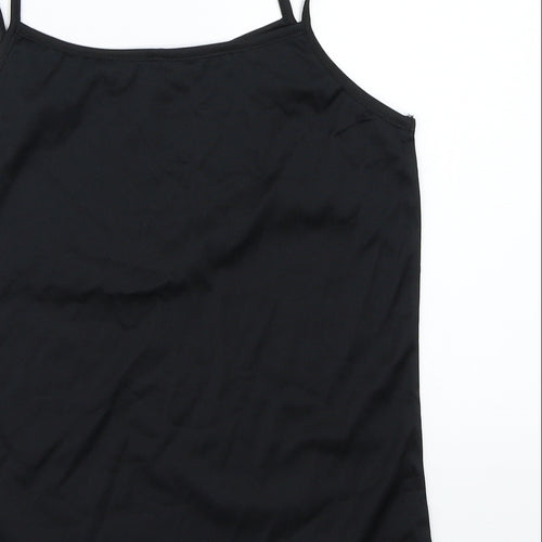 Preworn Womens Black   Basic Tank Size 10