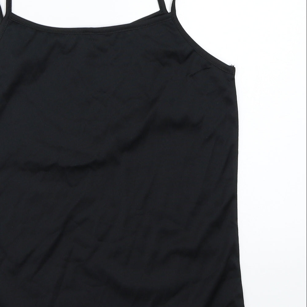 Preworn Womens Black   Basic Tank Size 10
