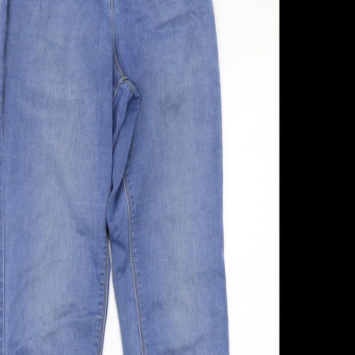 George Womens Blue   Straight Jeans Size 8 L28 in