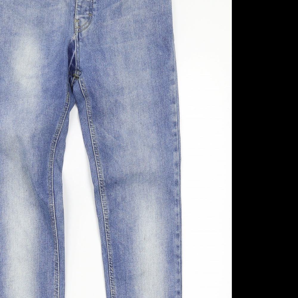 Topman Mens Blue   Skinny Jeans Size 32 L30 in