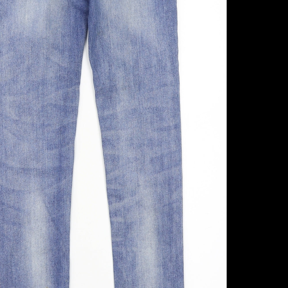 Topman Mens Blue   Skinny Jeans Size 32 L30 in