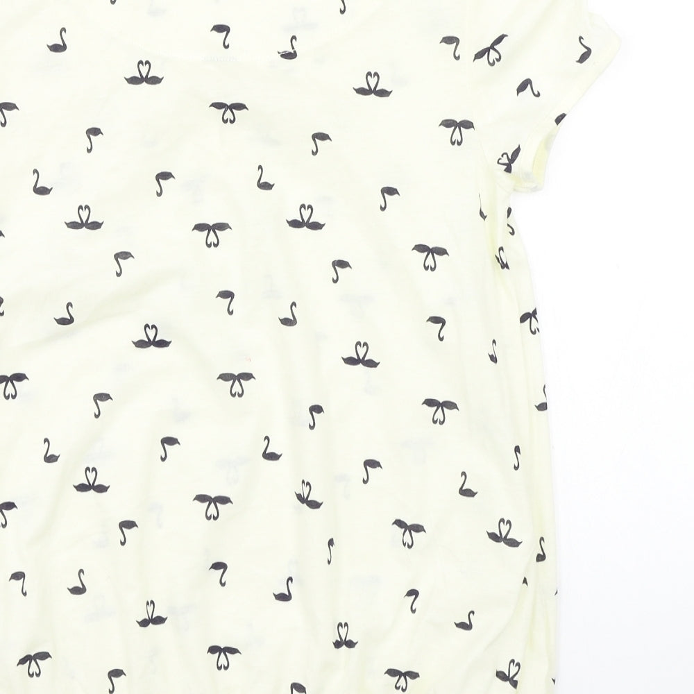 NEXT Womens Ivory   Basic T-Shirt Size 10