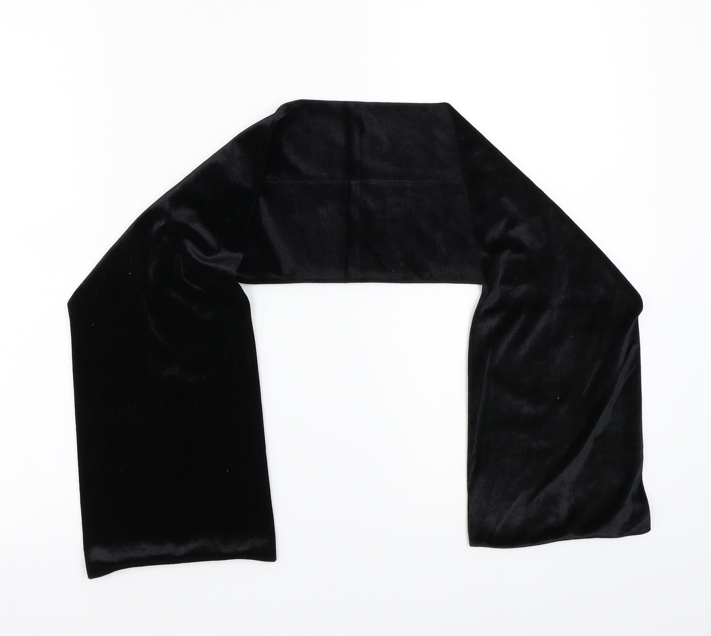 Preworn Womens Black    Scarf