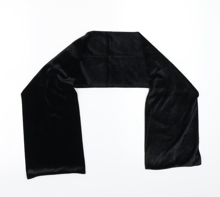 Preworn Womens Black    Scarf