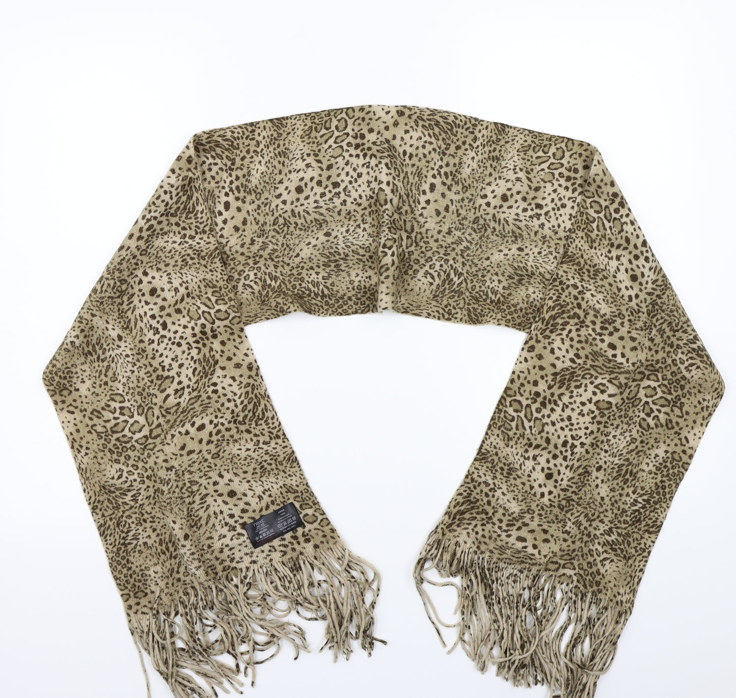 NEXT Womens Beige Animal Print   Scarf