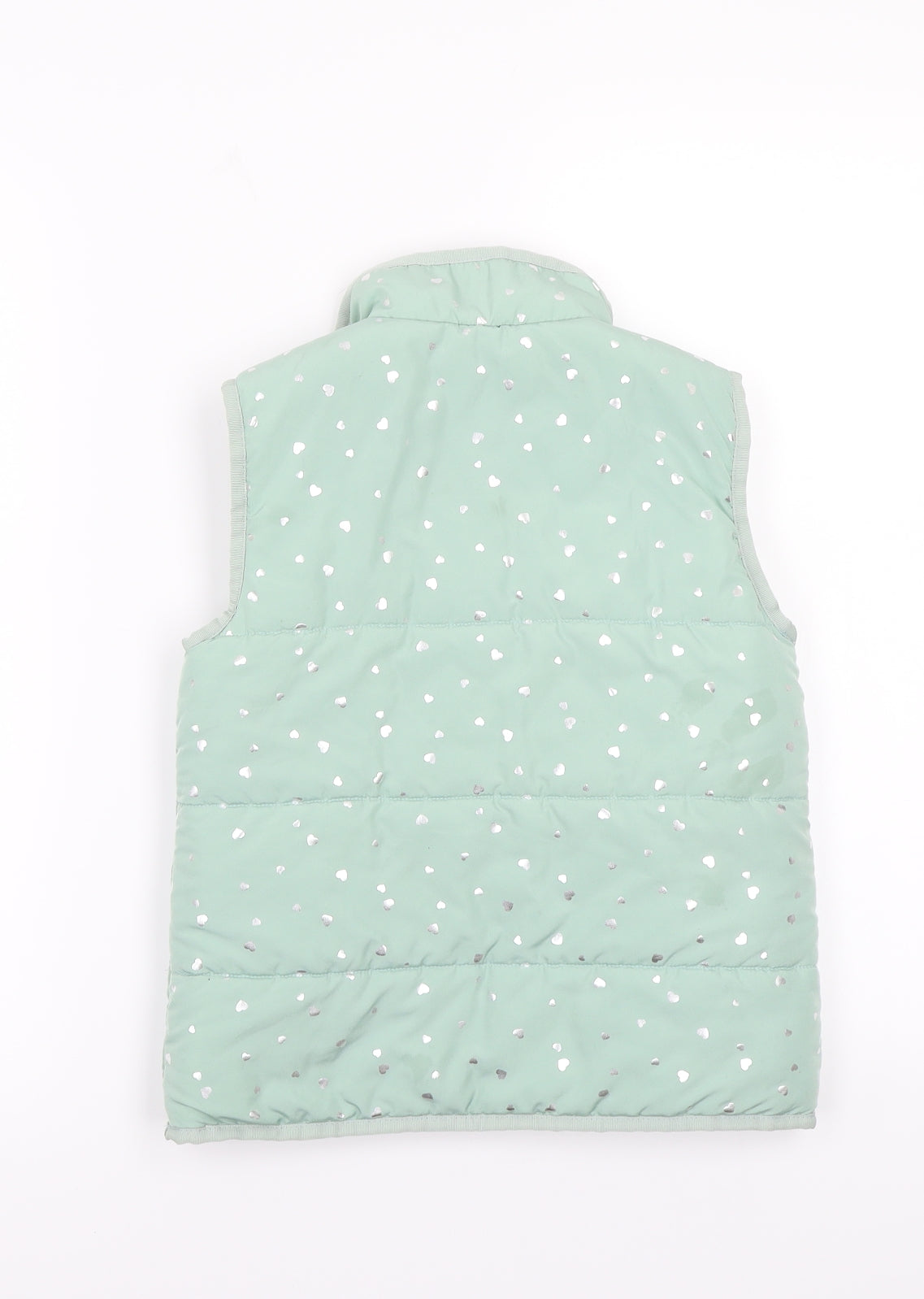 H&M Girls Green   Jacket Coat Size 7 Years