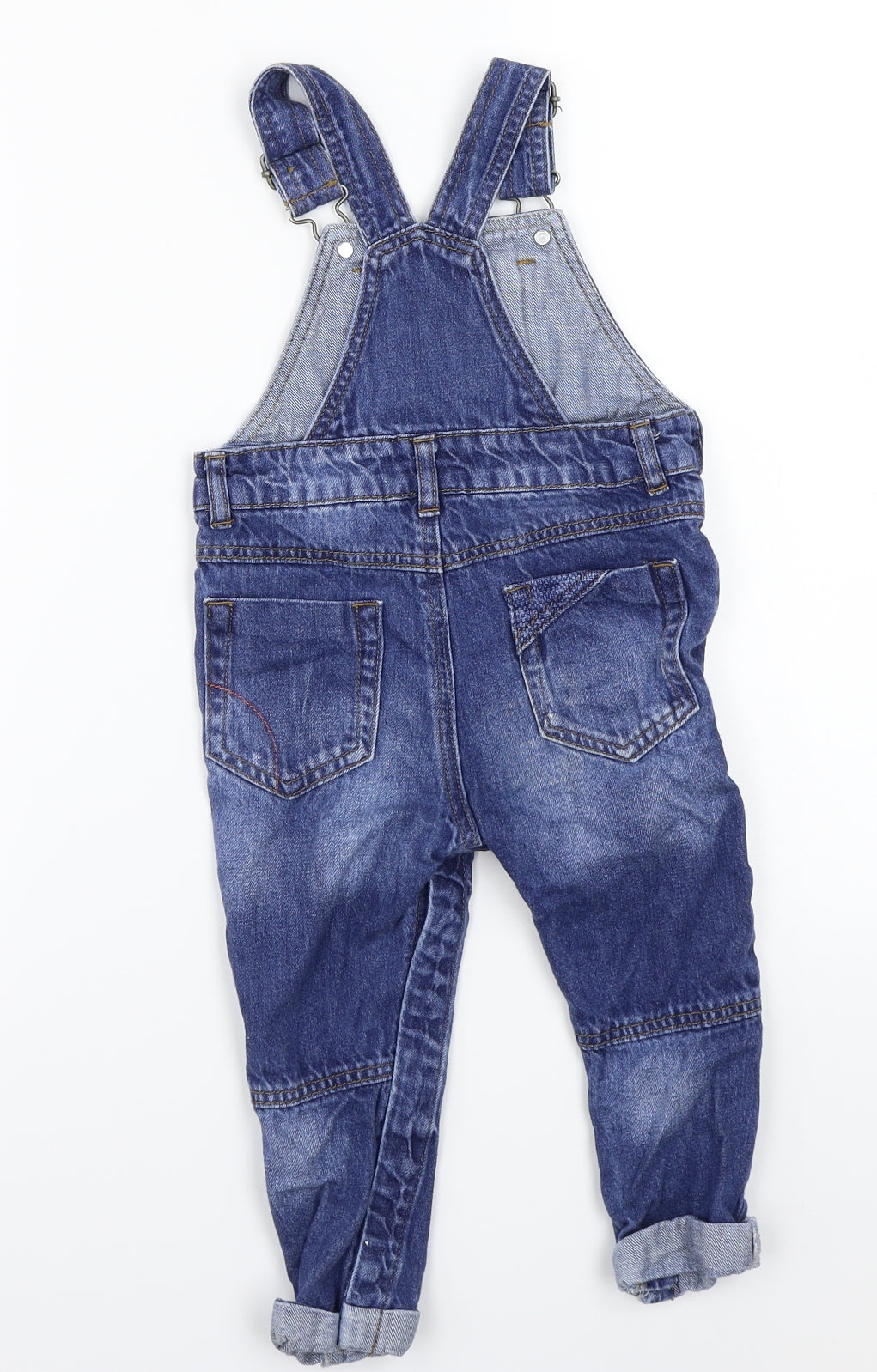 NEXT Boys Blue   Dungaree One-Piece Size 12-18 Months