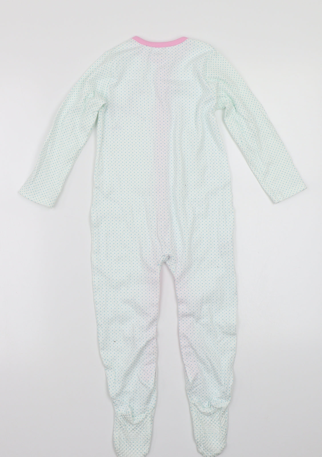 TU Baby White Polka Dot  Babygrow One-Piece Size 18-24 Months