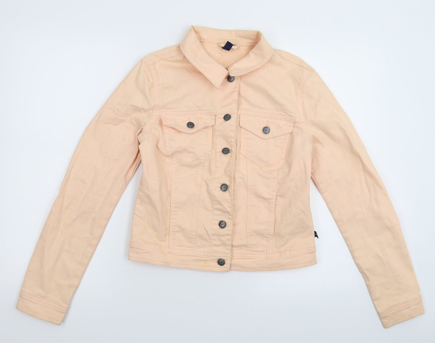 s.Oliver Womens Beige  Denim Jacket  Size M