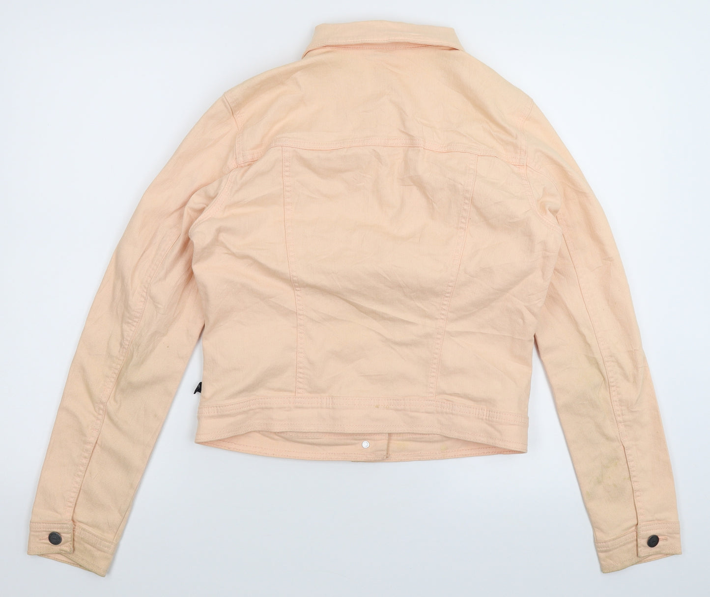 s.Oliver Womens Beige  Denim Jacket  Size M