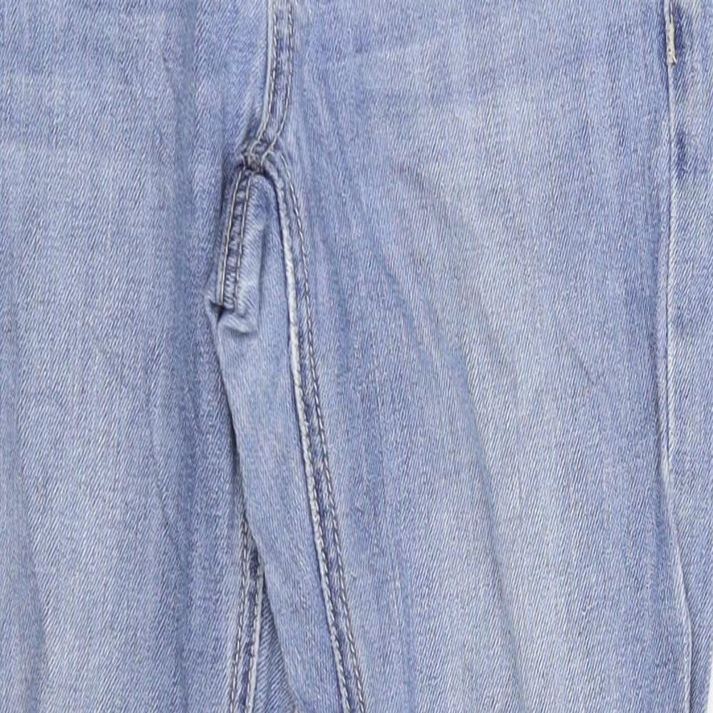 Preworn Womens Blue  Denim Skinny Jeans Size 24 in L25 in