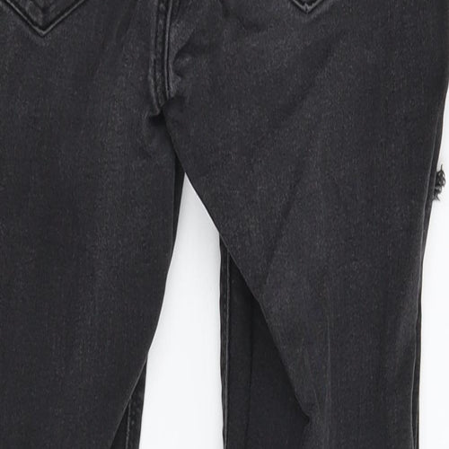 New Look Womens Black  Denim Jegging Jeans Size 6 L24 in