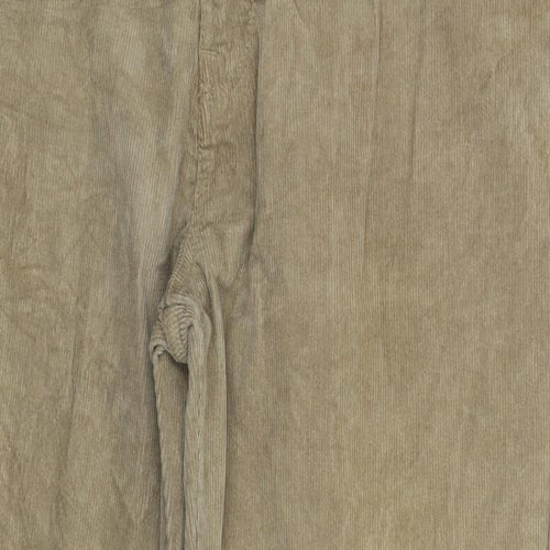 TU Mens Beige  Corduroy Trousers  Size 34 L30 in