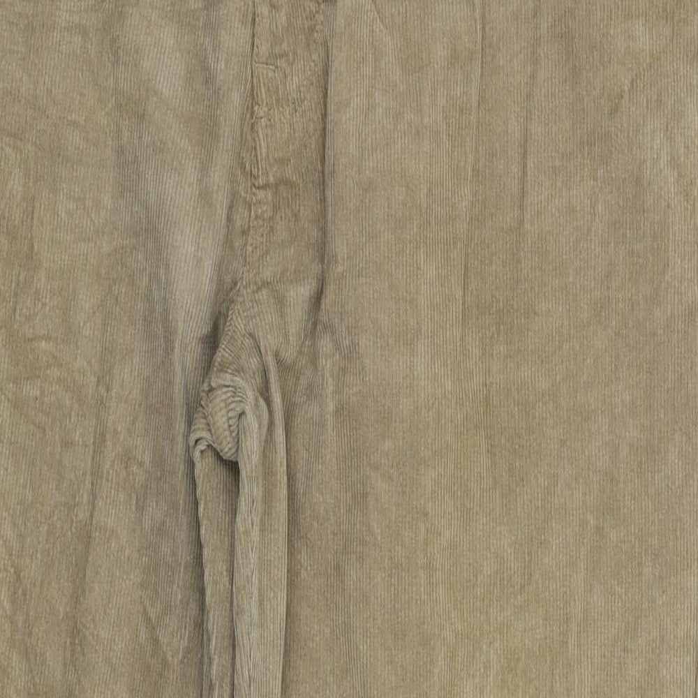 TU Mens Beige  Corduroy Trousers  Size 34 L30 in