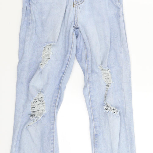 Girl Vivi Womens Blue  Denim Skinny Jeans Size 26 in L25 in
