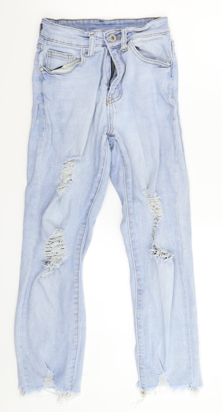 Girl Vivi Womens Blue  Denim Skinny Jeans Size 26 in L25 in