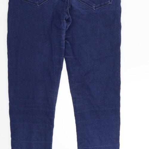 Denim & Co. Womens Blue  Denim Jegging Jeans Size 8 L27 in