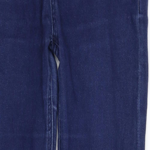 Denim & Co. Womens Blue  Denim Jegging Jeans Size 8 L27 in