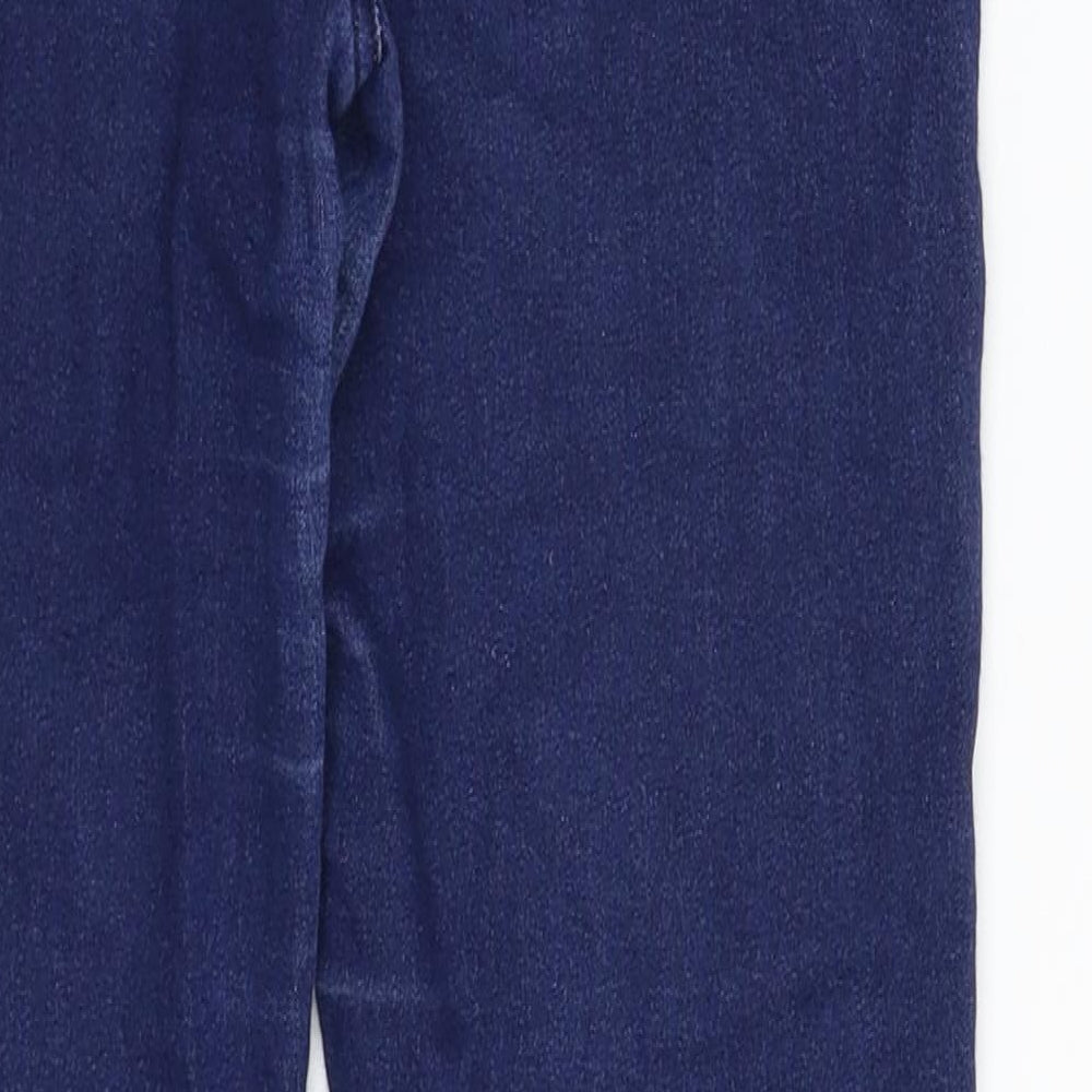 Denim & Co. Womens Blue  Denim Jegging Jeans Size 8 L27 in