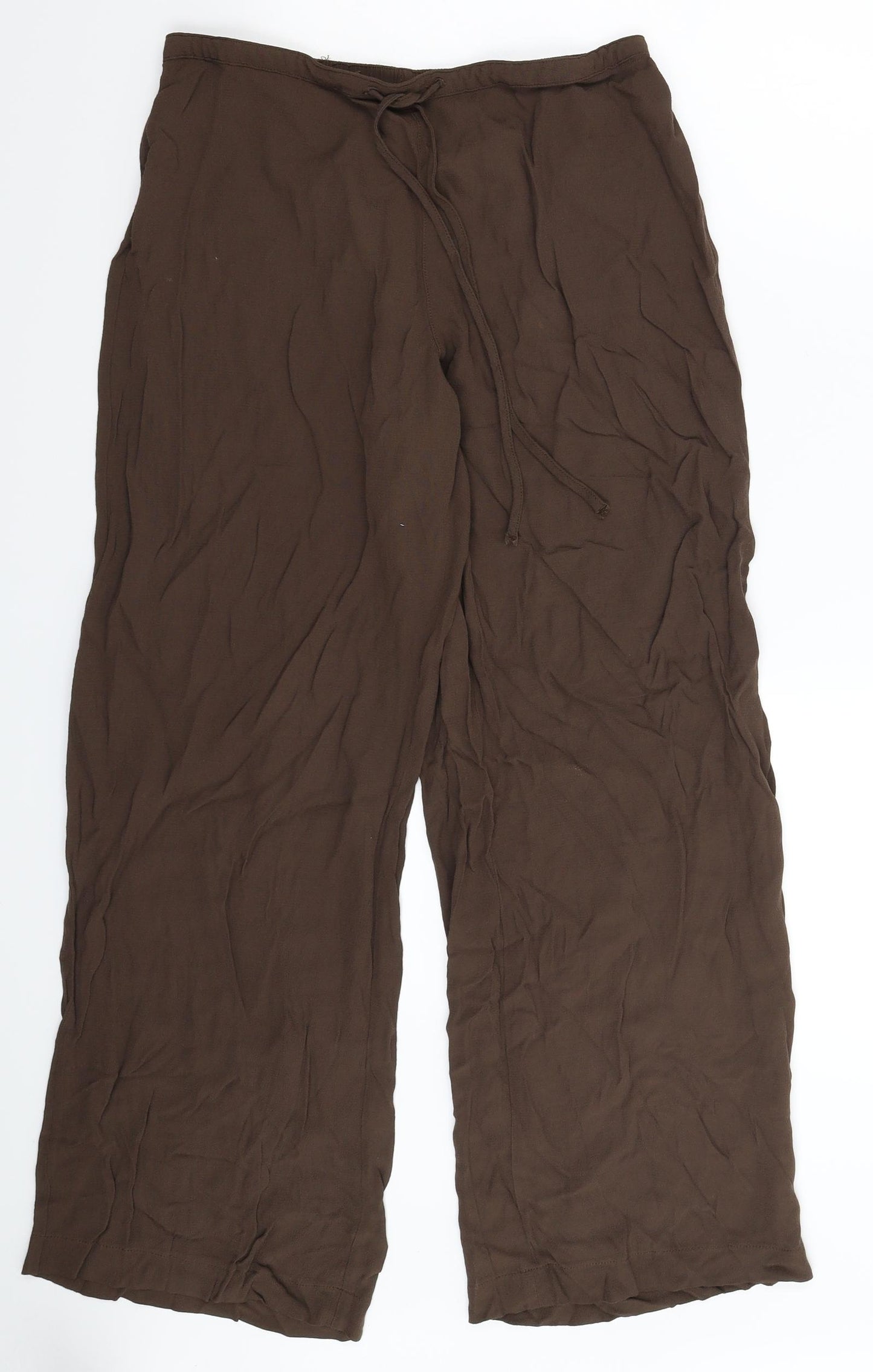 Marks and Spencer Womens Grey   Trousers  Size 12 L28 in