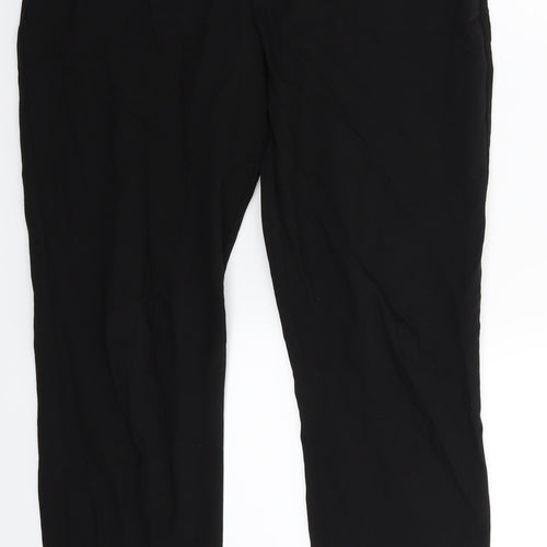 Topshop Womens Black   Dress Pants Trousers Size 12 L29 in