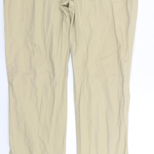 New Look Womens Beige   Trousers  Size 10 L30 in