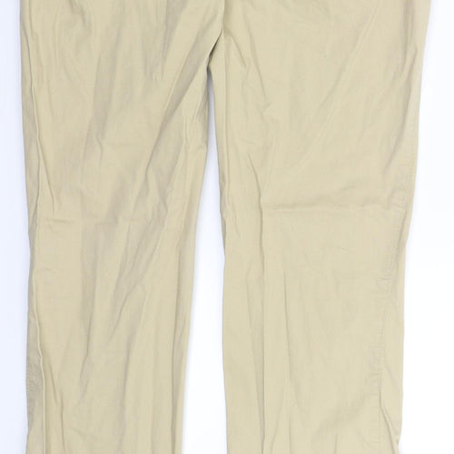 New Look Womens Beige   Trousers  Size 10 L30 in