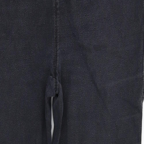 Denim & Co. Womens Grey  Denim Jegging Jeans Size 12 L25 in