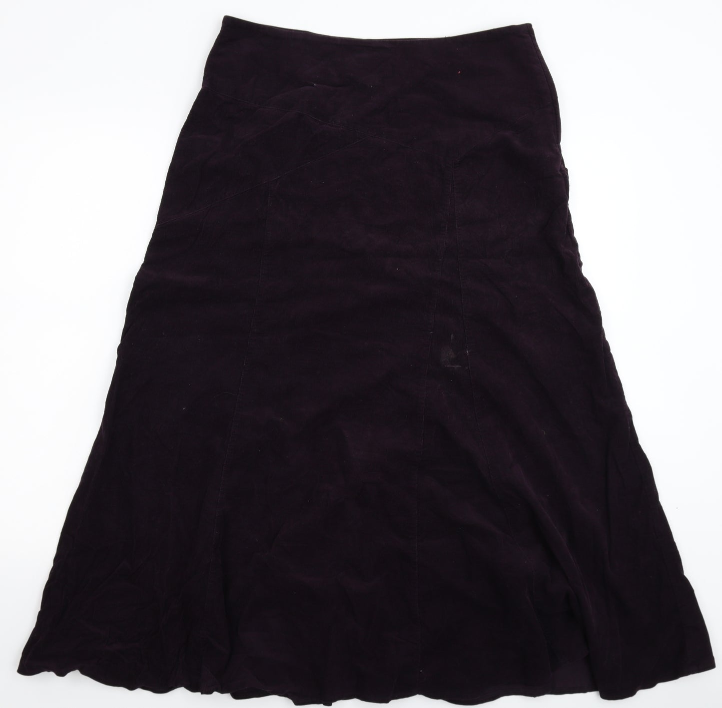 Cherokee Womens Brown  Corduroy Maxi Skirt Size 12