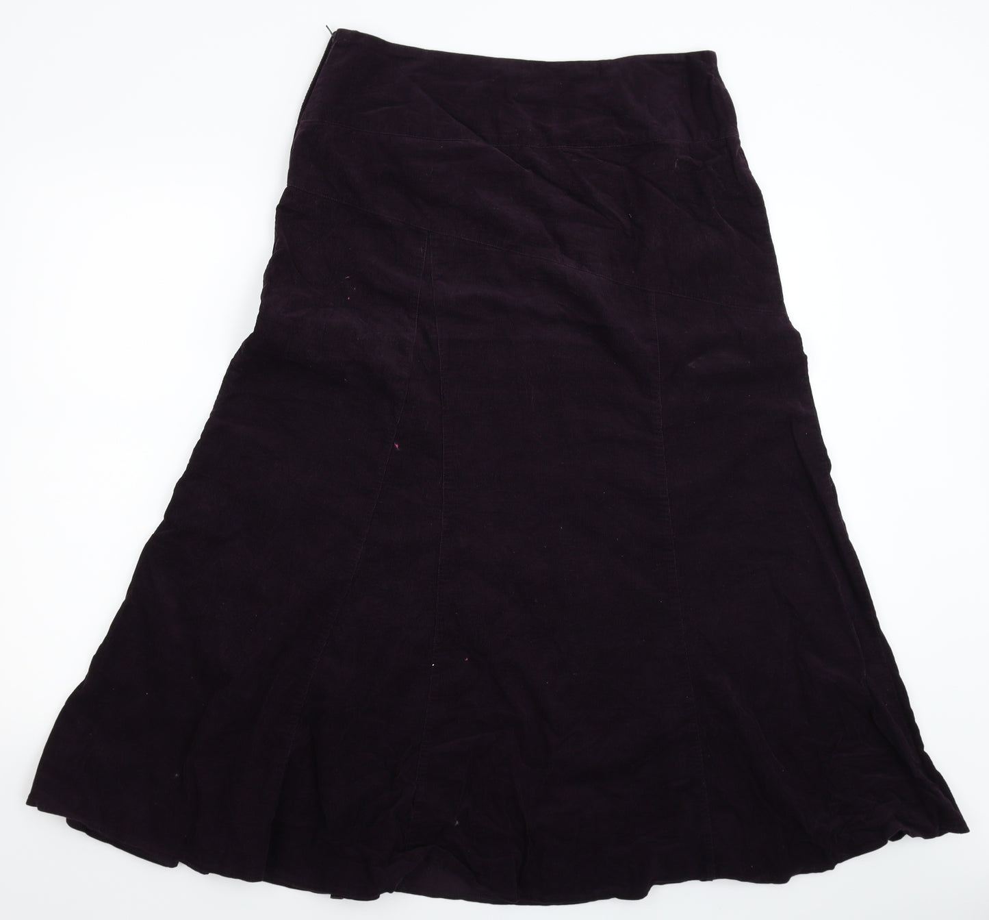 Cherokee Womens Brown  Corduroy Maxi Skirt Size 12