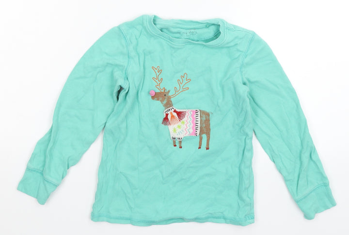 NEXT Boys Green   Pullover Sweatshirt Size 5 Years