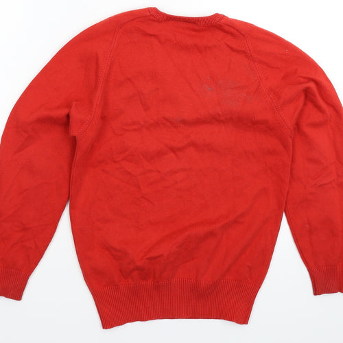 Trutex Mens Red   Pullover Jumper Size XS