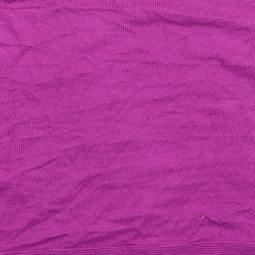 TU Womens Purple  Knit Pullover Jumper Size 12