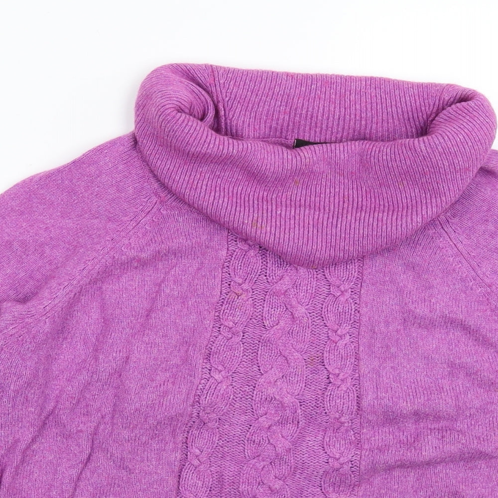 Marks and Spencer Womens Pink  Knit Pullover Jumper Size 16