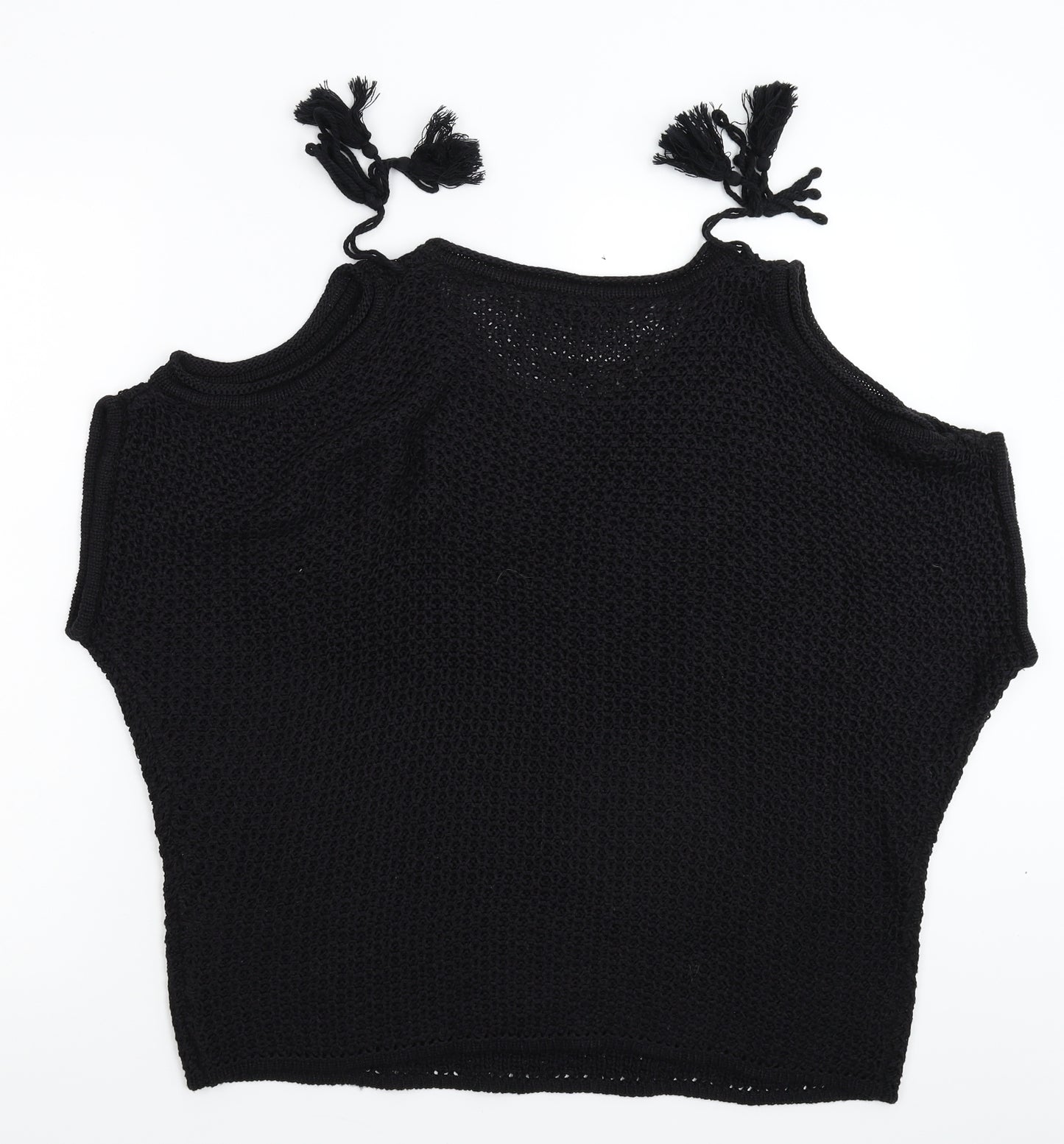 NEXT Womens Black  Knit Pullover Jumper Size M