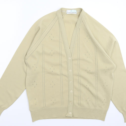 Northmoor Womens Beige  Knit Cardigan Jumper Size 14