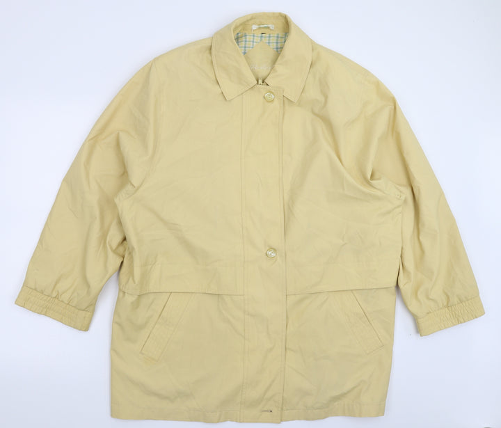 Berkertex Womens Yellow Jacket Coat Size 20