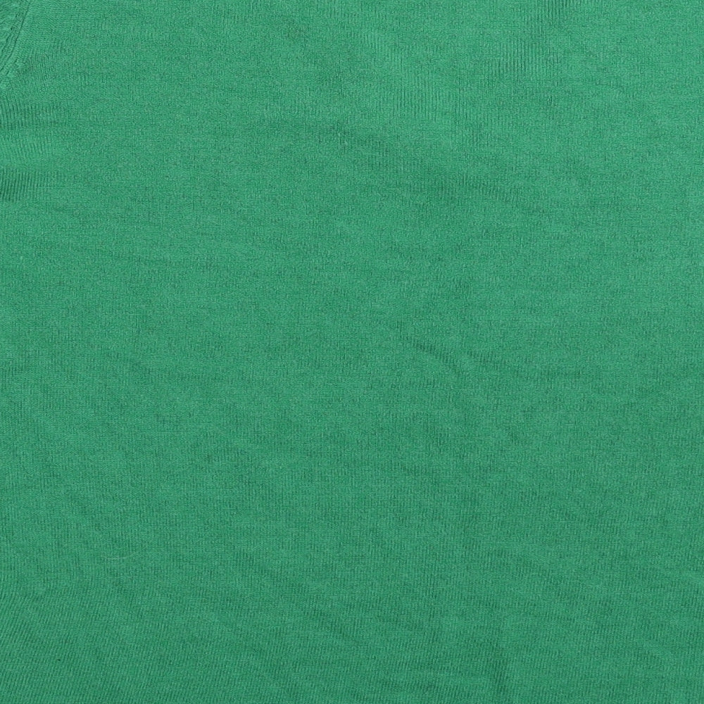 Marks and Spencer Womens Green  Knit Pullover Jumper Size 18