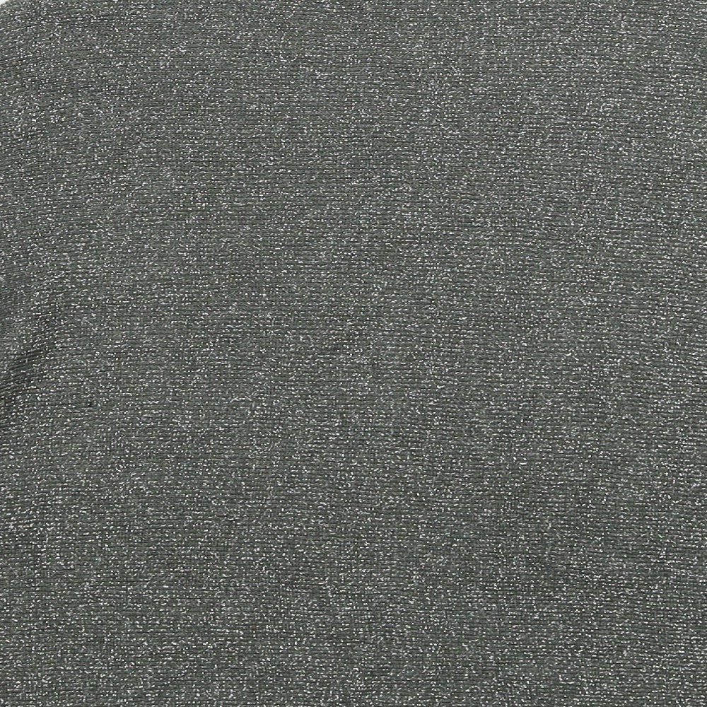 NEXT Womens Silver  Knit Pullover Jumper Size 10