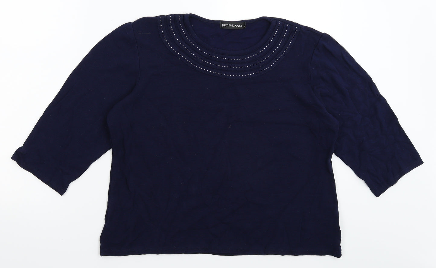 Just Elegance Womens Blue   Pullover Jumper Size 18