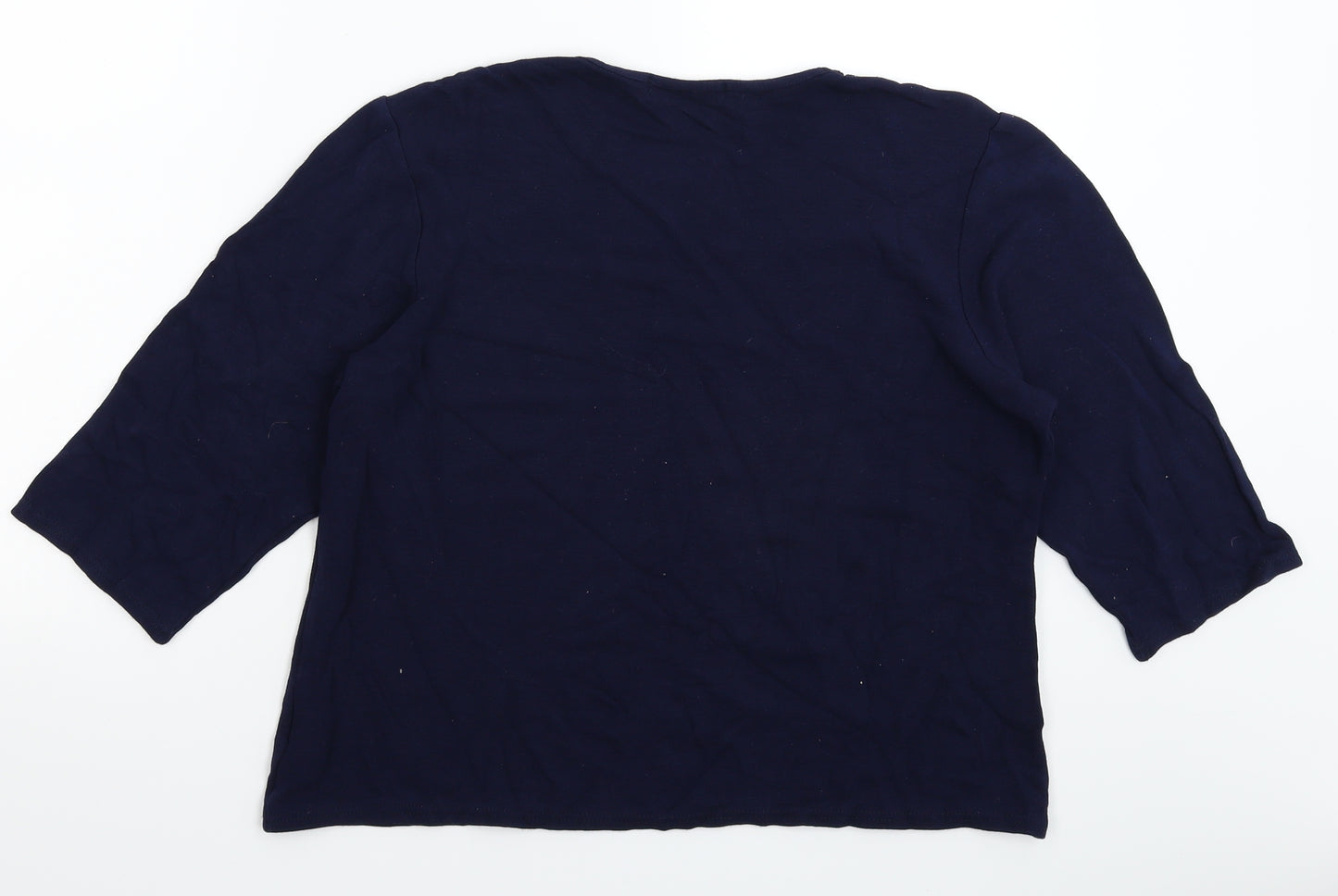 Just Elegance Womens Blue   Pullover Jumper Size 18
