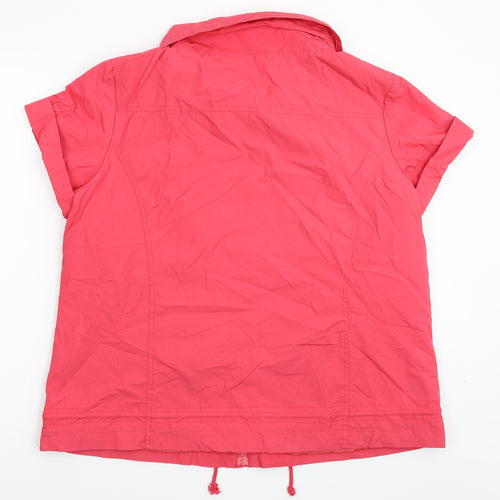 E-vie Womens Pink   Jacket  Size 18