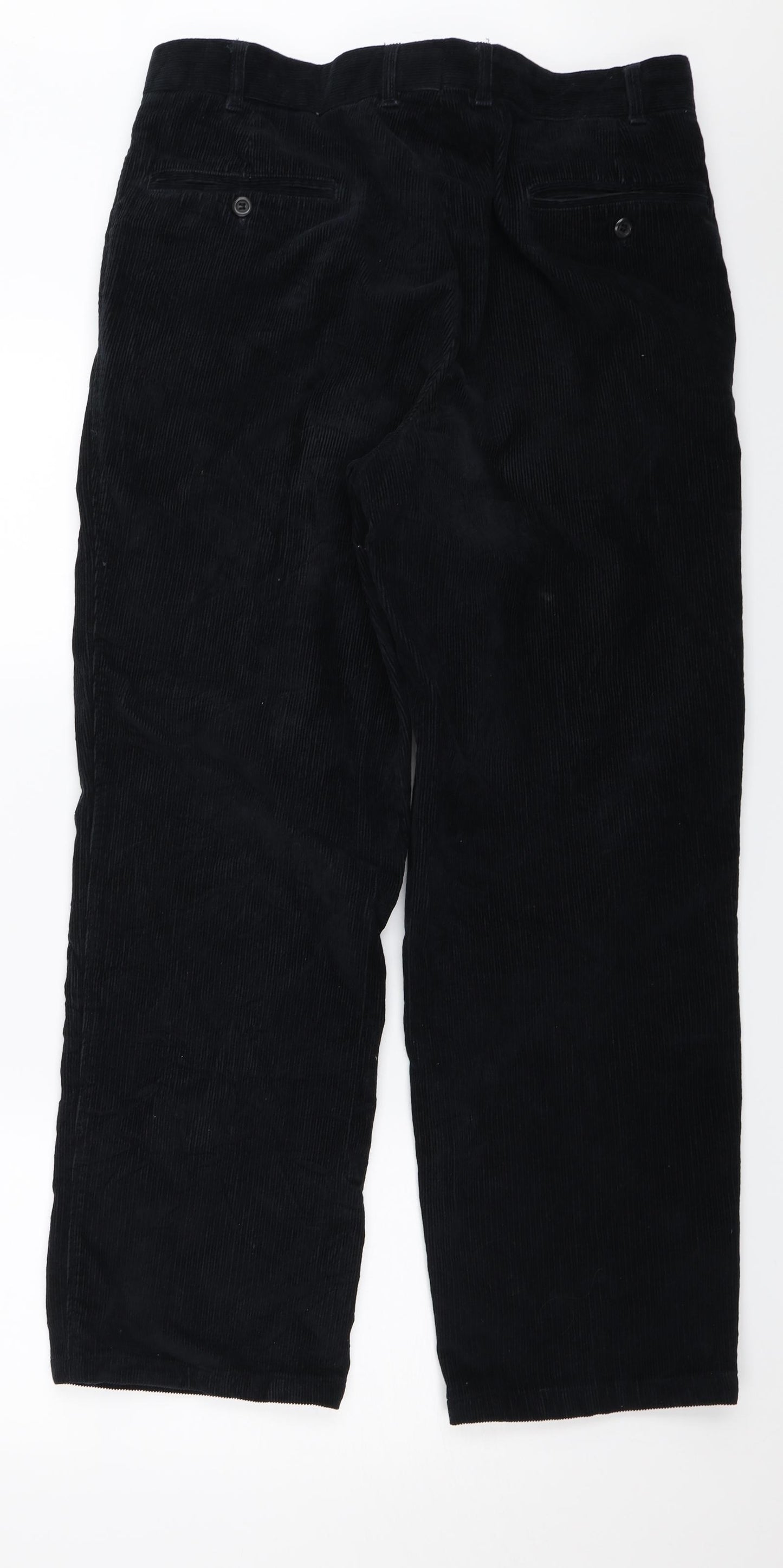 Guise Mens Blue  Corduroy Trousers  Size 34 L27 in